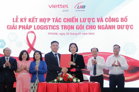 Viettel Post và Lê Bảo Minh hợp tác công bố giải pháp Logistics trọn gói cho ngành dược