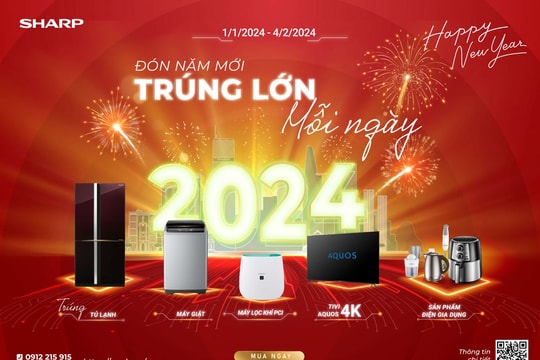 Sharp Việt Nam cùng loạt sản phẩm nâng tầm cuộc sống