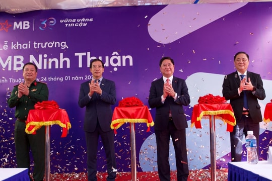 MB khai trương Chi nhánh Ninh Thuận