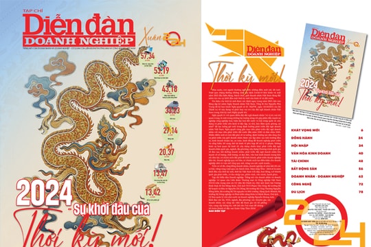 Đón đọc Diễn đàn Doanh nghiệp Xuân Giáp Thìn 2024