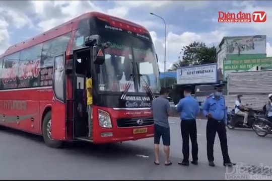 TP.HCM: Siết chặt hoạt động kinh doanh vận tải hành khách dịp Tết