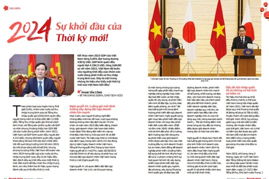 Đón đọc Doanh Nhân Xuân Giáp Thìn 2024: Khát vọng hóa Rồng!