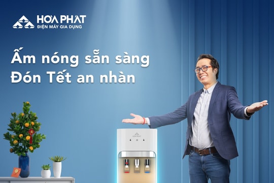 Hoà Phát ra mắt nhiều mẫu máy lọc nước mới dịp đầu năm
