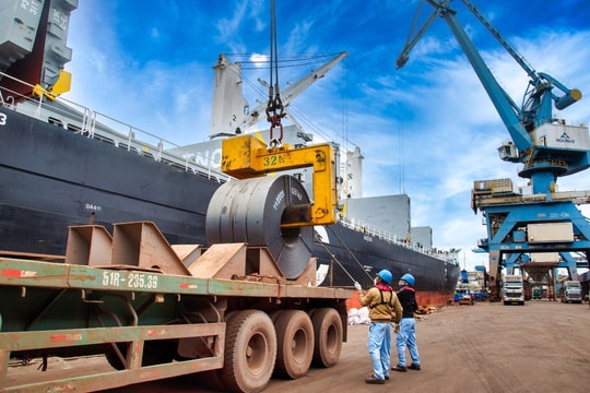 Tháng 1/2024, Hòa Phát đưa ra thị trường 639.000 tấn thép