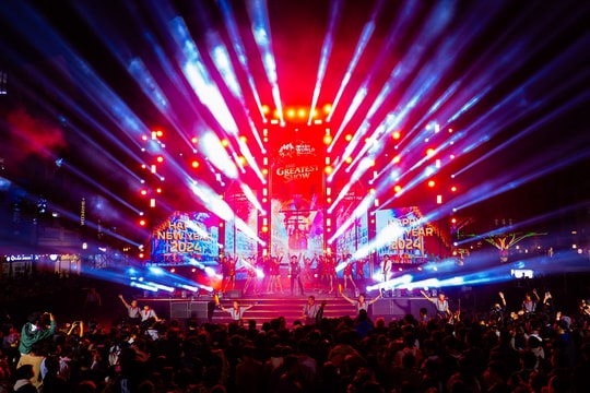 Chào đón khoảnh khắc giao thừa hoành tráng nhất miền Bắc tại Đại nhạc hội Chào Tết Grand World 2024