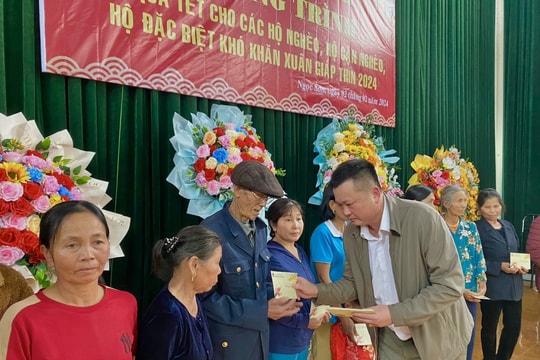 Doanh nghiệp, lực lượng vũ trang chung tay chia sẻ “Tết vì người nghèo" ở Nghệ An