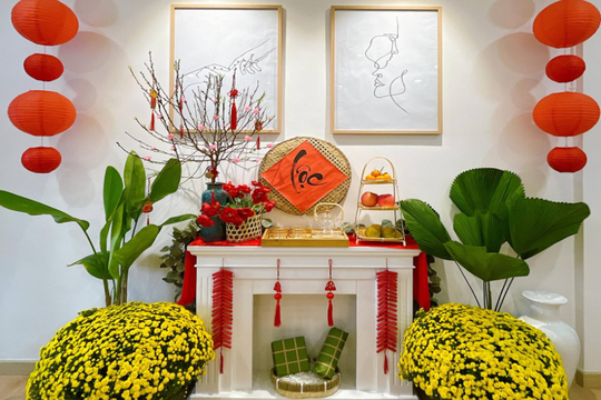 Xu hướng trang trí nhà đón Tết Giáp Thìn