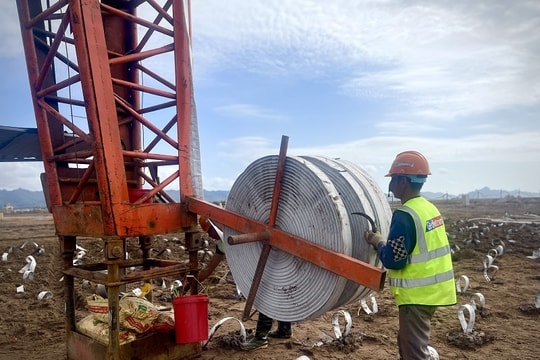 Xuân về trên những công trình trọng điểm