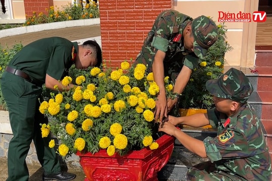 Tết của những người lính nơi đảo xa