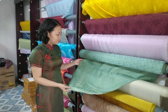 Khởi nghiệp từ làng nghề truyền thống Lụa Mã Châu