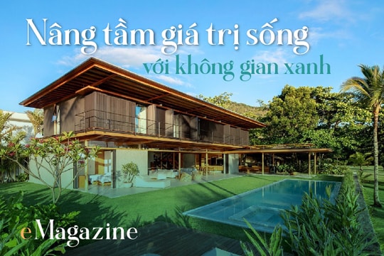Nâng tầm giá trị sống với không gian xanh