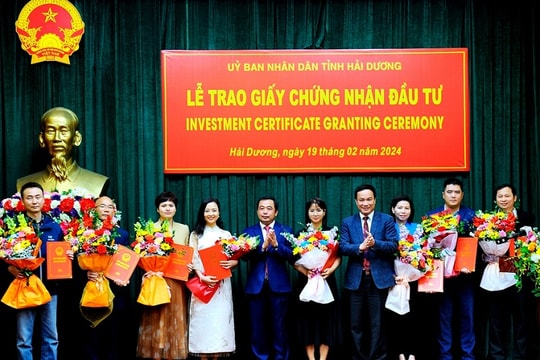 Thêm nhiều doanh nghiệp đầu tư vào Hải Dương những ngày đầu năm