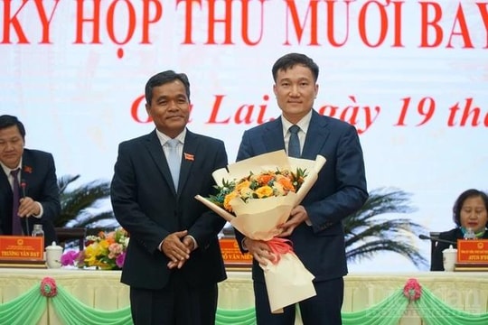 Gia Lai: Bầu Vụ trưởng vụ Công nghiệp làm Phó Chủ tịch