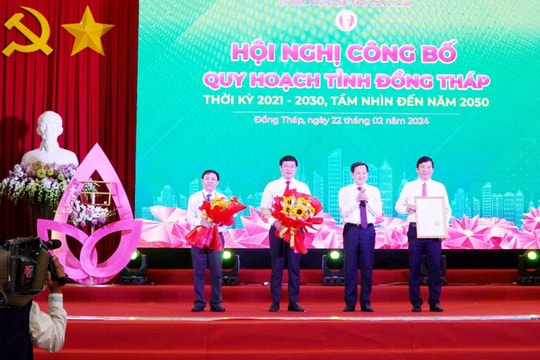 Đồng Tháp công bố Quy hoạch tỉnh thời kỳ 2021-2030, tầm nhìn đến năm 2050