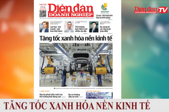 ĐIỂM BÁO NGÀY 23/02: Tăng tốc xanh hóa nền kinh tế