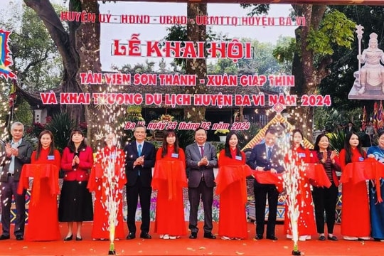 Ba Vì (Hà Nội): Di sản văn hoá là nền tảng phát triển du lịch tâm linh