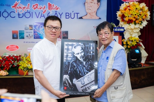 "Vua phóng sự", nhà văn Huỳnh Dũng Nhân ra mắt tuyển tập "Cuộc đời và cây bút"