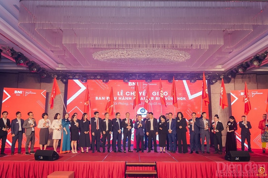 BNI vùng HQH chuyển giao ban điều hành Chapter