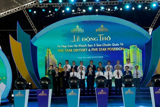 Động thổ tổ hợp căn hộ khách sạn 5 sao chuẩn quốc tế tại Vũng Tàu