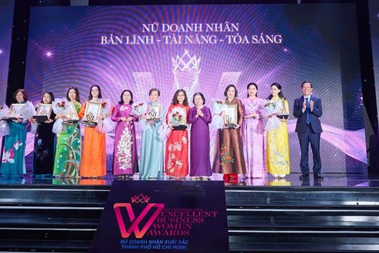 TP.HCM vinh danh nữ doanh nhân xuất sắc