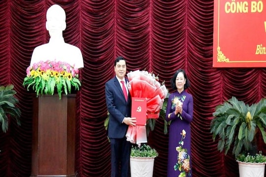 Bình Thuận chính thức có tân Bí thư Tỉnh ủy
