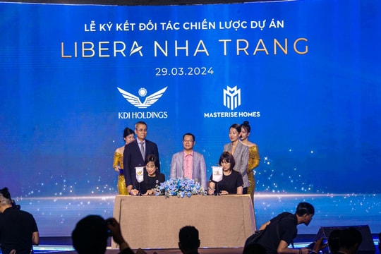 KDI Holdings "bắt tay" Masterise Homes đồng hành thương hiệu phát triển căn hộ đô thị biển Libera Nha Trang