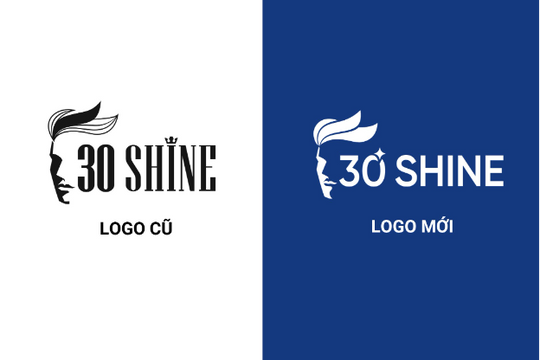 Thấy gì từ biểu trưng mới của 30Shine?