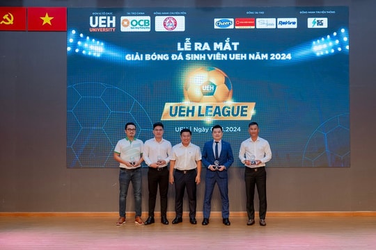 UEH tổ chức giải bóng đá UEH League, OCB là nhà tài trợ chính