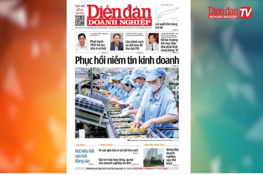 ĐIỂM BÁO NGÀY 3/4: Phục hồi niềm tin kinh doanh