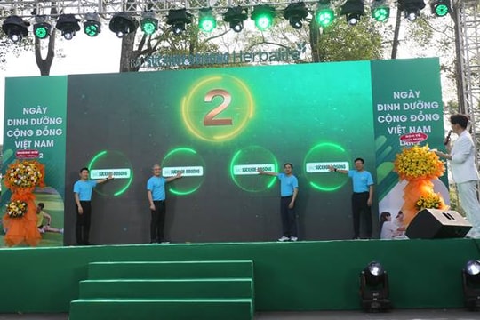 “Ngày dinh dưỡng cộng đồng” lan tỏa cảm hứng vận động và thực hành dinh dưỡng