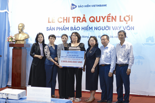 Bảo hiểm VietinBank - VBI san sẻ gánh nặng tài chính với khách hàng  
