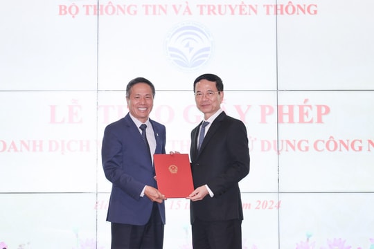 VNPT nhận giấy phép kinh doanh dịch vụ 5G