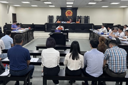 Vụ sai phạm đấu giá đất ở Đông Anh: VKS đề nghị án treo với tất cả bị cáo