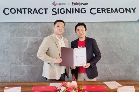 Ninja Van "bắt tay" CJ Logistics nhắm đến thị trường vận chuyển xuyên biên giới Đông Nam Á