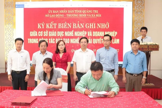 Tỉnh Quảng Trị đáp ứng thị trường lao động