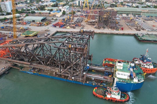 Khởi công thi công biển và ghi nhận 2,3 triệu giờ an toàn Dự án phát triển mỏ Đại Hùng pha 3