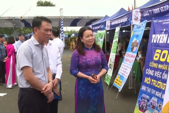 Tháng cao điểm kết nối cung - cầu lao động tỉnh Thái Nguyên năm 2024