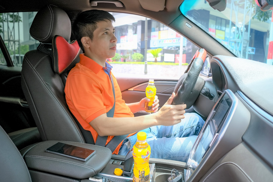 Bí kíp duy trì năng lượng của người làm nghề tài xế