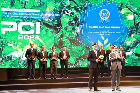 PCI 2023: Hải Phòng đứng vị trí thứ 3 về năng lực cạnh tranh cấp tỉnh