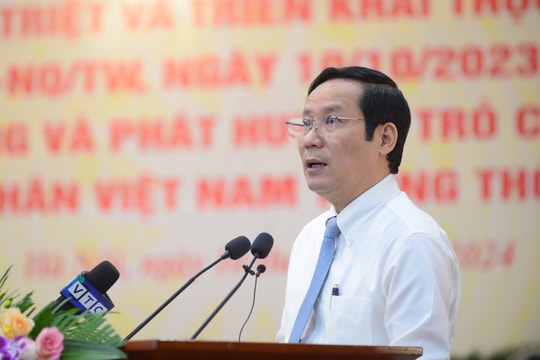 Triển khai Nghị quyết số 41-NQ/TW: VCCI hỗ trợ hình thành đội ngũ doanh nhân đầu ngành