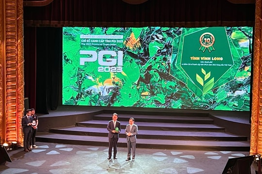 Vĩnh Long tăng 11 bậc, lọt top 10 địa phương dẫn đầu cả nước về Chỉ số xanh PGI 2023