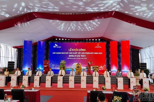 Tập đoàn lớn thứ 2 Hàn Quốc khởi công dự án 100 triệu USD ở Hải Phòng