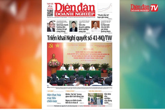 ĐIỂM BÁO NGÀY 15/5: Triển khai Nghị quyết số 41-NQ/TW