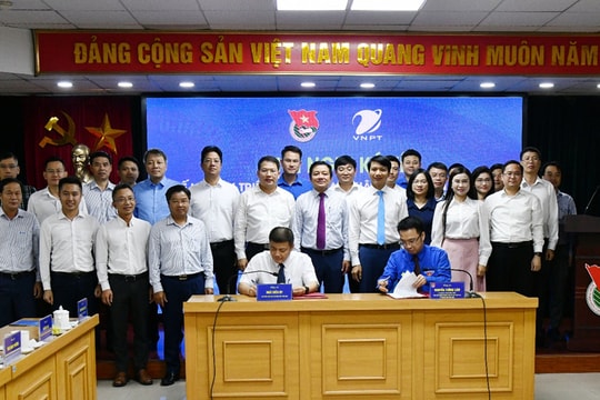 Tập đoàn VNPT và Trung ương Đoàn ký kết kế hoạch triển khai Thỏa thuận hợp tác năm 2024