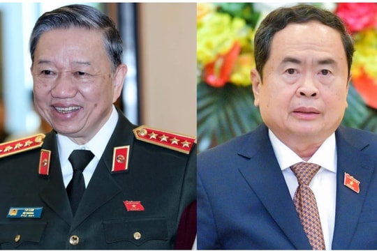 Đại tướng Tô Lâm và ông Trần Thanh Mẫn được giới thiệu bầu làm Chủ tịch nước, Chủ tịch Quốc hội
