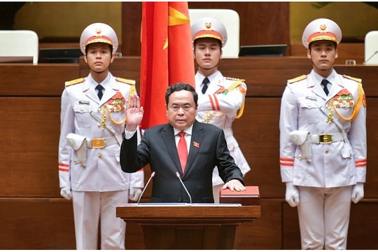 Ông Trần Thanh Mẫn được bầu làm Chủ tịch Quốc hội khóa XV