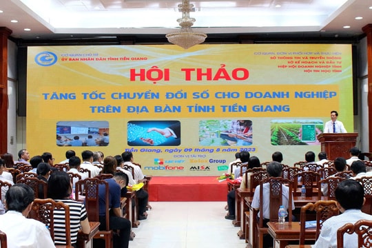 Tiền Giang chuyển đổi số đồng bộ