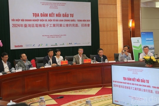Doanh nghiệp điện cơ, điện tử Đài Loan tìm kiếm cơ hội đầu tư tại Hải Phòng
