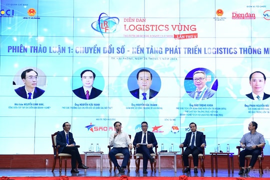 Diễn đàn Logistics Vùng lần thứ V: Chuyển đổi số - động lực mới thúc đẩy tăng trưởng Vùng đồng bằng sông Hồng - Hải Phòng