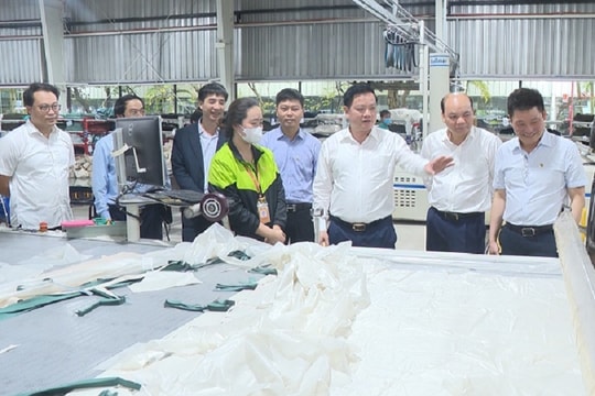 Thái Bình: Tập trung tháo gỡ khó khăn, vướng mắc cho doanh nghiệp